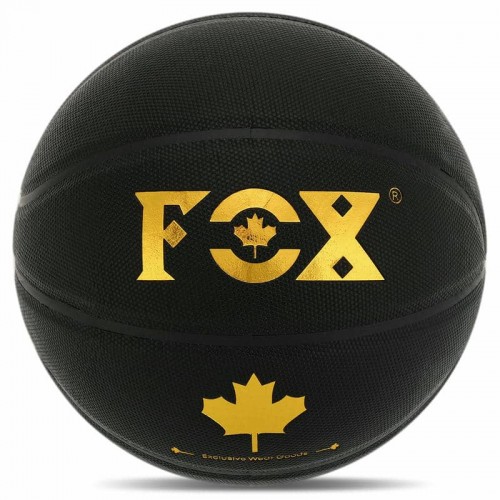 М"яч баскетбольний Fox №7, чорний, код: BA-8704_BK