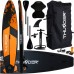 Надувна SUP дошка Thunder Earth з веслом 3650х760х150 мм, помаранчевий-чорний, код: SUP-EARTH