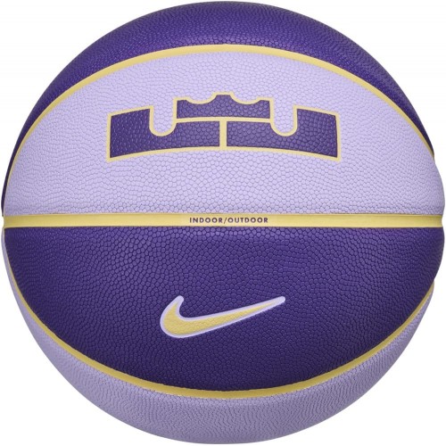 М"яч баскетбольний Nike All Court 2.0 8P L James Deflated №7, фіолетовий, код: 887791785770 М"яч баскетбольний Nike All Court 2.0 8P L James Deflated №7, фіолетовий, код: 887791785770