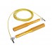 Скакалка швидкісна для кросфіту 4Fizjo Speed Rope Gold 300 см, код: P-5907222931158