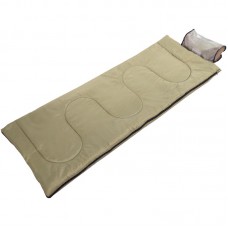 Спальний мішок ковдра з підголовником Camping UR оливковий, код: SY-4840_OL-S5