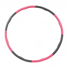 Обруч розбірний FitGo рожевий-сірий, код: JS-6020-WS