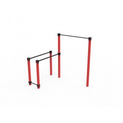 Турнік-бруси Street Sport 2400х1660х2400 мм, код: SE-02.5 Турнік-бруси Street Sport 2400х1660х2400 мм, код: SE-02.5