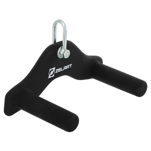 Рукоятка для тяги з вузьким хватом Mdbuddy Pull Down Handle нековзне покриття 250х120х130 мм, чорний, код: TA-5388