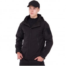 Куртка тактична Tactical M (46-48) чорний, код: TY-5707_MBK