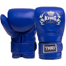 Снарядні рукавички Top King шкіряні L, синій, код: TKBMU-CT_L_BL-S52