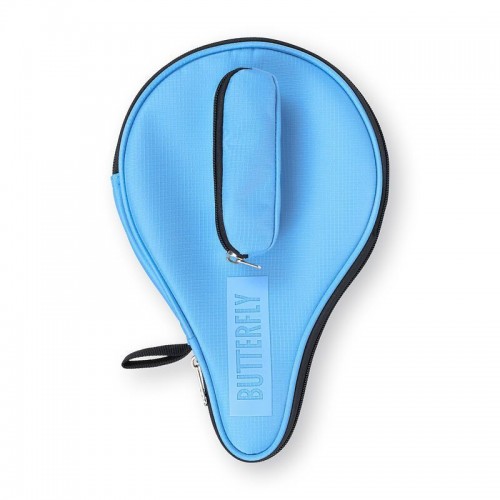 Чохол для ракетки Butterfly Racket Case Easy з відділенням для м'ячів Blue (9079300219), код: 931848-SVA Чохол для ракетки Butterfly Racket Case Easy з відділенням для м'ячів Blue (9079300219), код: 931848-SVA