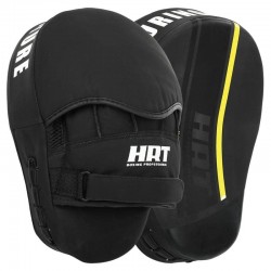 Лапа вигнута для боксу та єдиноборств Hard Touch 190x50x250 мм, 2шт, чорний-жовтий, код: BO-4246_BKY Лапа вигнута для боксу та єдиноборств Hard Touch 190x50x250 мм, 2шт, чорний-жовтий, код: BO-4246_BKY