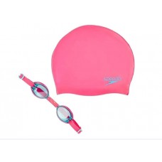 Набір для плавання дитячий Speedo JET V2 SwimSet JU рожевий, код: 5153744337224