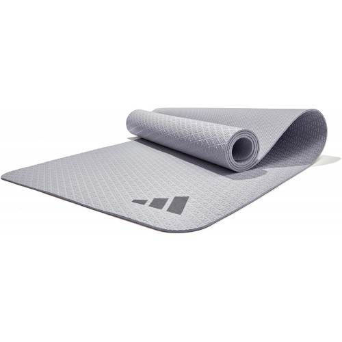Килимок для йоги Adidas Yoga Mat 1730х610х4 мм, сірий, код: 885652026642