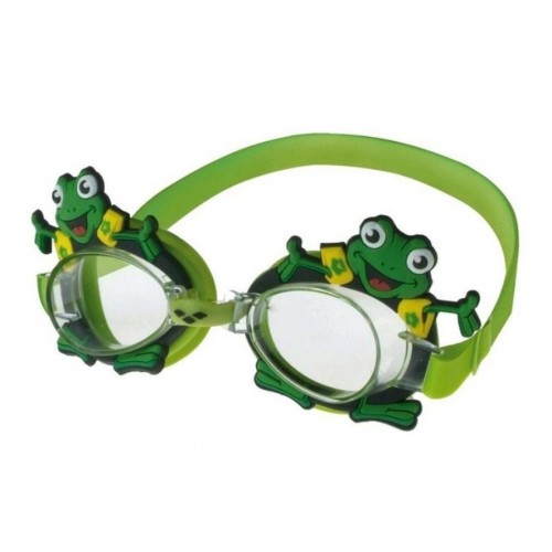 Окуляри для плавання дитячі Arena Bubble Arena World Жабка, зелений, код: 3568333252321