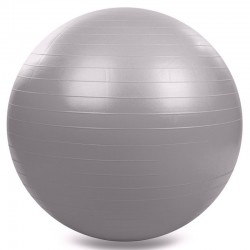 М"яч для фітнесу FitGo 750 мм сірий, код: FI-1981-75_GR