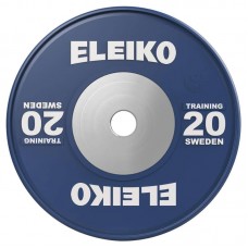 Диск олімпійський обгумований Eleiko IWF 20 кг, синій, код: 3001120-20-IA