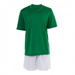Форма футбольна PlayGame, зріст 164, зелений-білий, код: GS164/GW-WS