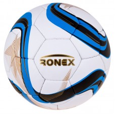 М'яч футбольний Ronex Zulu Grippy №5, синій, код: RX-ZU-BB-WS