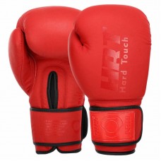 Боксерські рукавиці шкіряні Hard Touch 10 унцій, червоний, код: BO-4230_10R
