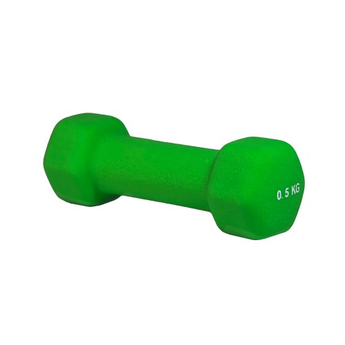 Гантель неопренова Stein 1х0,5 кг, зелений, код: DB3058-0.5 green-ST
