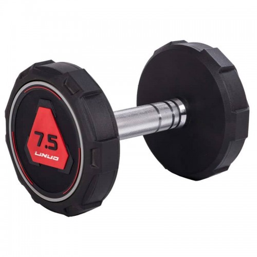 Гантель цільна професійна Li Nuo 1х7, 5кг чорний, код: TA-3618-7_5-S52 Гантель цільна професійна Li Nuo 1х7, 5кг чорний, код: TA-3618-7_5-S52