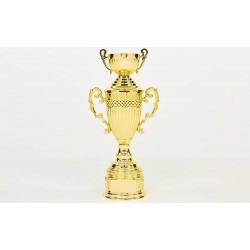 Кубок спортивний з ручками, кришкою і чашею PlayGame Ares 47 см, код: HB4127B