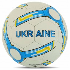 М"яч футбольний Ballonstar Ukraine №5, білий-синій, код: FB-4117_W