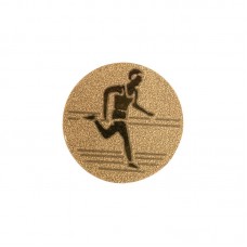 Жетон-наклейка PlayGame легка атлетика 25мм золота, код: 25-0078_G-S52