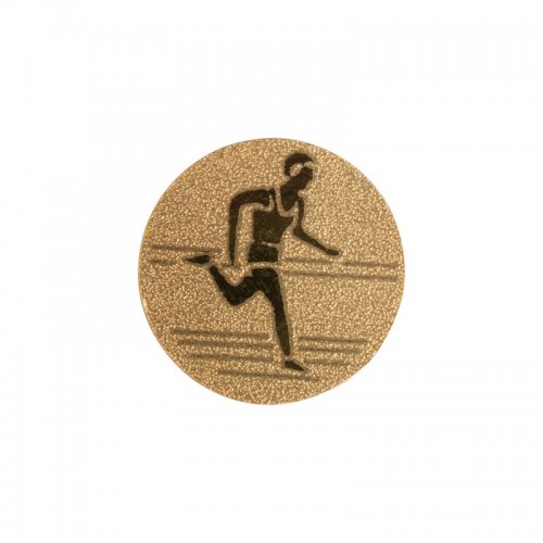 Жетон-наклейка PlayGame легка атлетика 25мм золота, код: 25-0078_G-S52