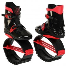 Фітнес джампери професійні Kangoo Jumps L (38-40), чорний-червоний, код: SK-4603_LBKR