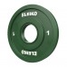 Диск олімпійський обгумований Eleiko IWF FG 1 кг, зелений, код: 121-0010F-IA