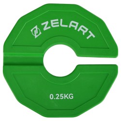 Блини диски змінні гумові Zelart Rubber Change Plates 0,25 кг, зелений, код: TA-1692-0_25 Блини диски змінні гумові Zelart Rubber Change Plates 0,25 кг, зелений, код: TA-1692-0_25
