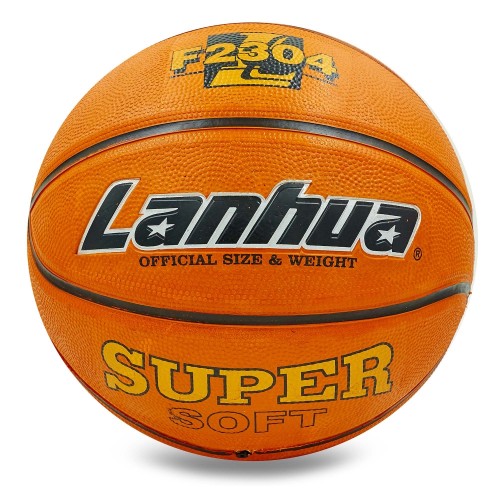 М"яч баскетбольний Lanhua Super Soft, код: F2304