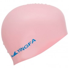 Шапочка для плавання дитяча Yingfa, рожевий, код: K0061_P