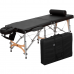 Масажний стіл Premium Ultra Alu чорний, код: 393101-IN