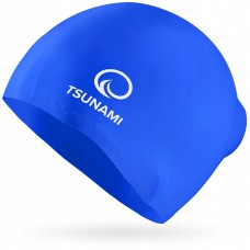 Шапочка для плавання Tsunami Standard, синій, код: P-5905973401852