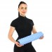 Ролер масажний циліндр (ролик мфр) FitGo Grid Spine Roller, 450x105 мм, блакитний, код: FI-9388_N