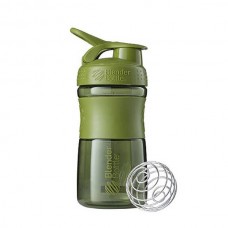 Шейкер спортивний (пляшка) BlenderBottle SportMixer 20oz/590ml Moss Green (Original), код: SM 20oz Moss Green