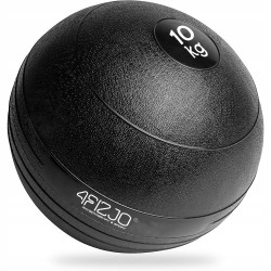 Слембол (медичний м"яч) для кросфіту 4Fizjo Slam Ball 10 кг, чорний, код: P-5907739315441