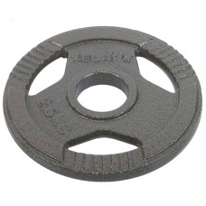 Млинці (диски) сталеві з хватом d-52мм Zelart 2,5 кг, сірий, код: TA-7791-2_5-S52