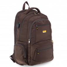 Рюкзак спортивний з каркасною спинкою Deuter 30л, коричневий, код: 751B_B