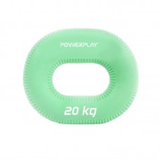 Еспандер кистьовий силіконовий PowerPlay Hand Grip Medium 20 кг, зелений, код: PP_4336_Green_20kg