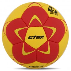 М"яч для гандболу Star New Professional Gold №0, жовто-червоний, код: HB420-S52 М"яч для гандболу Star New Professional Gold №0, жовто-червоний, код: HB420-S52