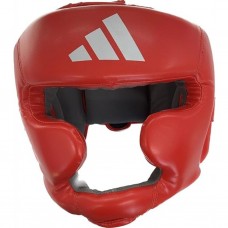 Шолом боксерський Adidas Speed Super Pro Headguard M, червоний-срібний, код: 15560-1129