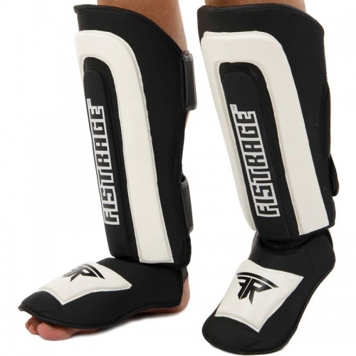 Захист гомілки і стопи для єдиноборств Fistrage XL чорний-білий, код: VL-4161_XLBKW Захист гомілки і стопи для єдиноборств Fistrage XL чорний-білий, код: VL-4161_XLBKW
