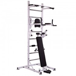 Шведська стінка-стійка пересувна BioGym Універсал білий, код: L-2409-S52