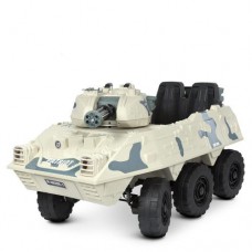 Дитячий електромотоцикл Bambi Танк M 4862BR-1 білий, код: 6903317500031