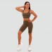 Спортивний топ GymBeam Clothing Cut-Out Olive M, оливковий, код: 219843-GB