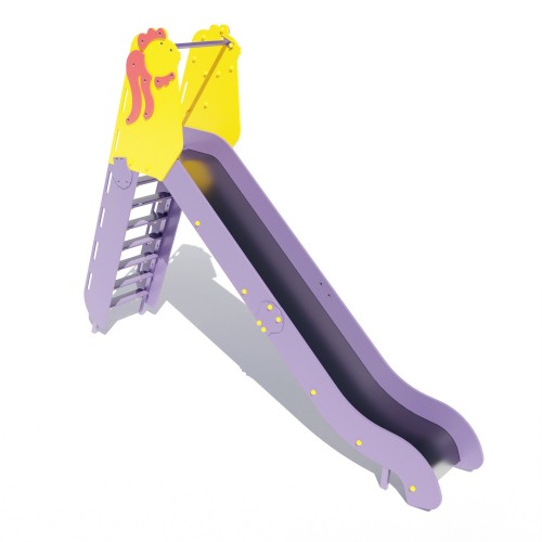 Дитяча гірка-спуск велика Miros 3160х560х2370 мм, код: DIO502 Дитяча гірка-спуск велика Miros 3160х560х2370 мм, код: DIO502