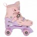 Ролики квади розсувні Fei Bao M (35-38), рожевий, код: 318-2_MP