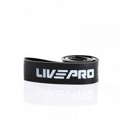 Гума для підтягування LivePro Super Band X-Heavy 29-79 кг (2080x64x4.5 мм), чорний, код: 6951376101584 Гума для підтягування LivePro Super Band X-Heavy 29-79 кг (2080x64x4.5 мм), чорний, код: 6951376101584