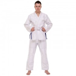 Кімоно для джиу-джитсу Velo (без пояса), розмір 4 (зріст 170см), білий, код: VL-6650_4W