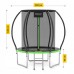 Батут із внутрішньою сіткою 4Fizjo Pro 6FT 183 см, чорний-зелений, код: P-5907739319234